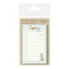 I283CG Sticky Note To-Do List Cat Green