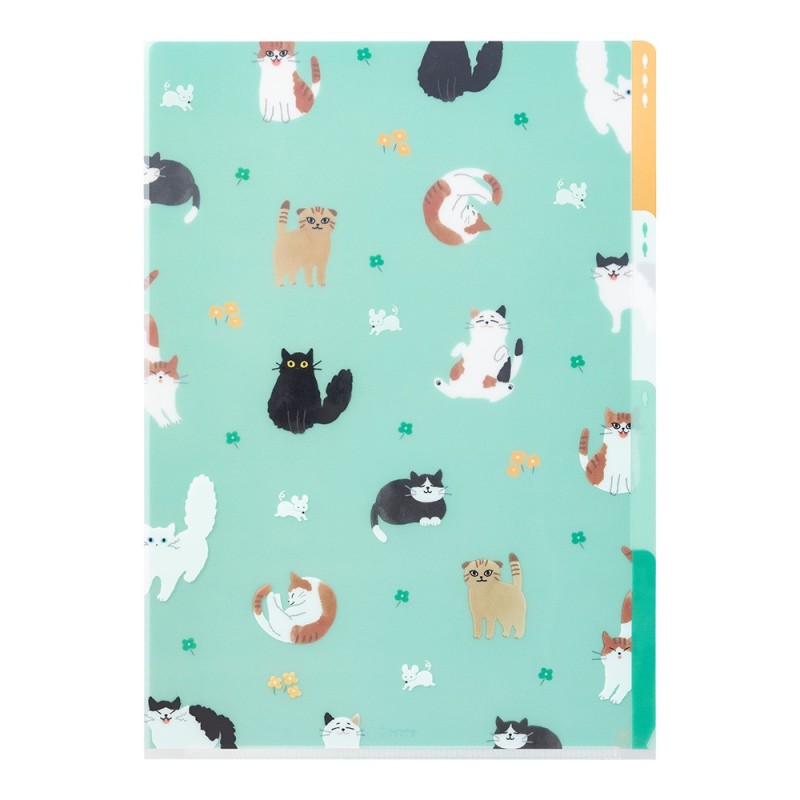 I280CT 3-Pocket Clear File Cat