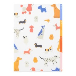 I280DG 3-Pocket Clear File Dog