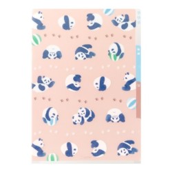 I280PD 3-Pocket Clear File Panda