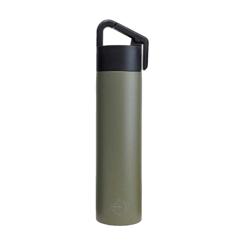 PO007OL Clip Bottle 180ml Olive