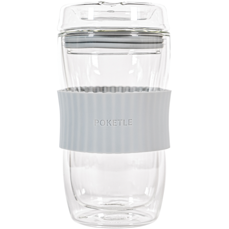 PO008BL Vidro Glass Cup 330ml Blue