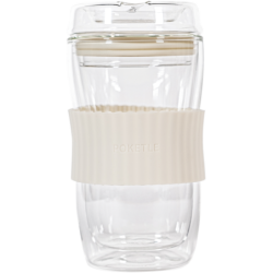 PO008IV Vidro Glass Cup 330ml Ivory