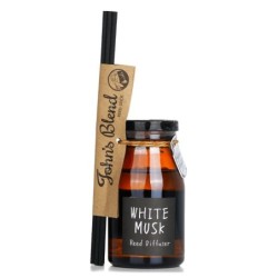 NC002WM John's Blend White Musk Reed Diffuser