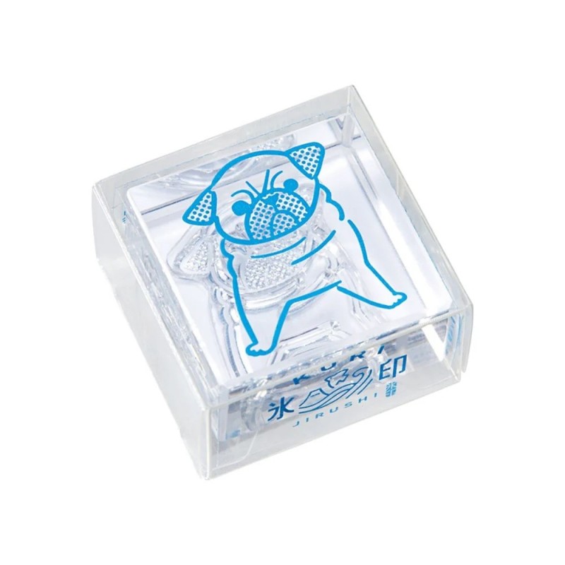 KJ002PU Clear Stamp Medium Pug