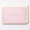EAGC1103 Pink Congratulations Card Cherry Blossom