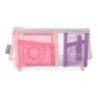 I240GP Pen & Tool Pouch Mesh Gusset Pink