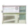 I240B5GR Pen & Tool Pouch Mesh B5 Green