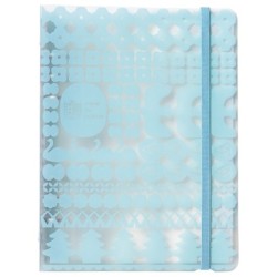 KJ004LB Otona Sticker File Binder Blue