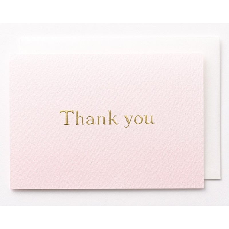 EAGT1345 Pink Thank you Card