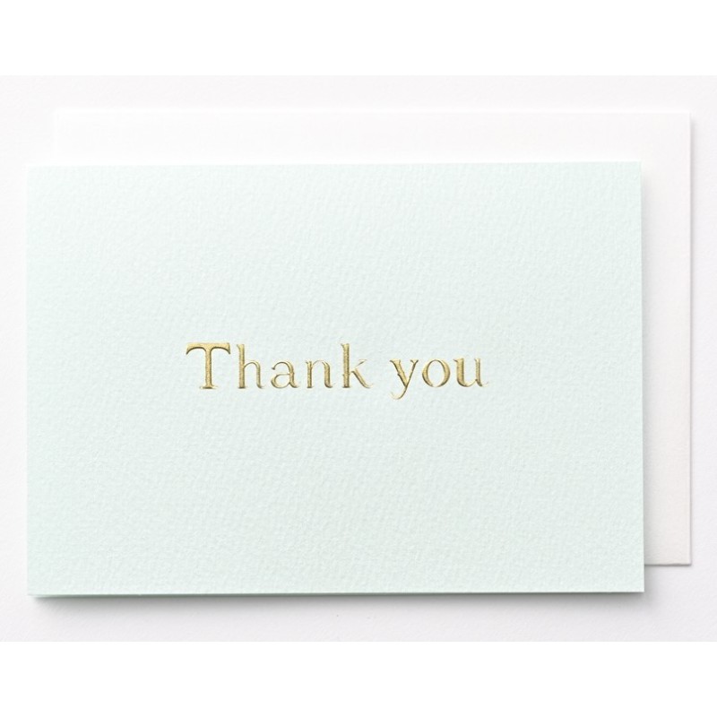 EAGT1347 Mint Thank you Card