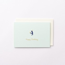 EAGB1998 Mint Birthday Card Penguin