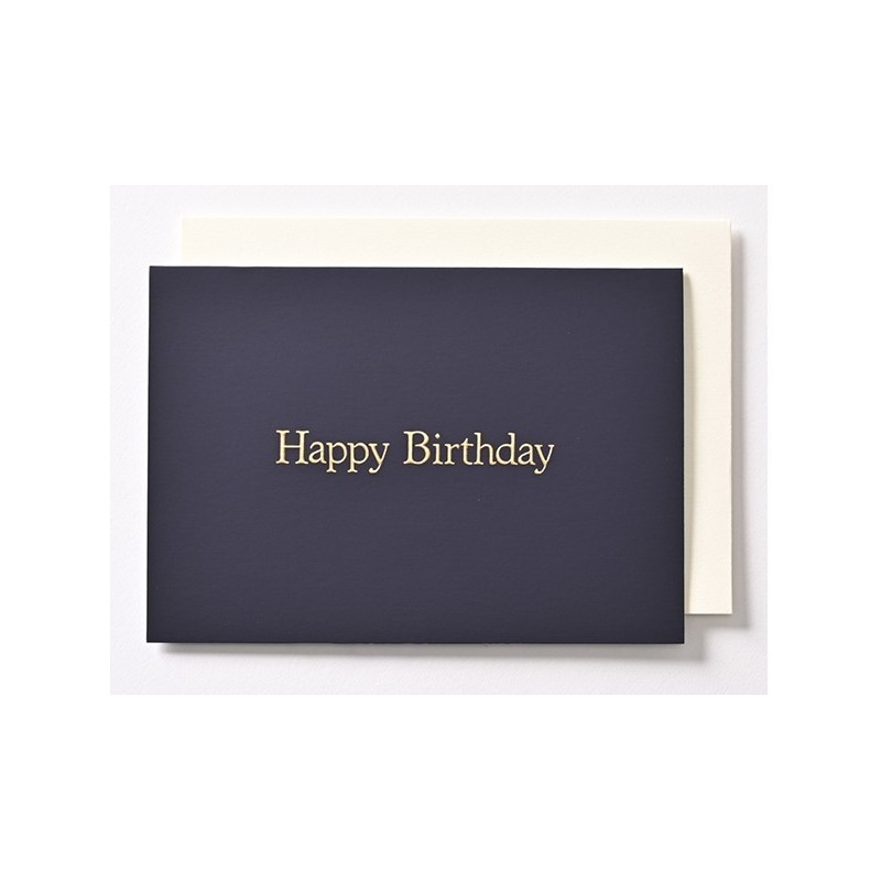 EAGB2031 Navy Birthday Card