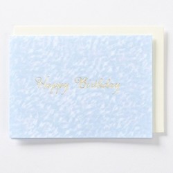 EAGB2030 Light Blue Birthday Card