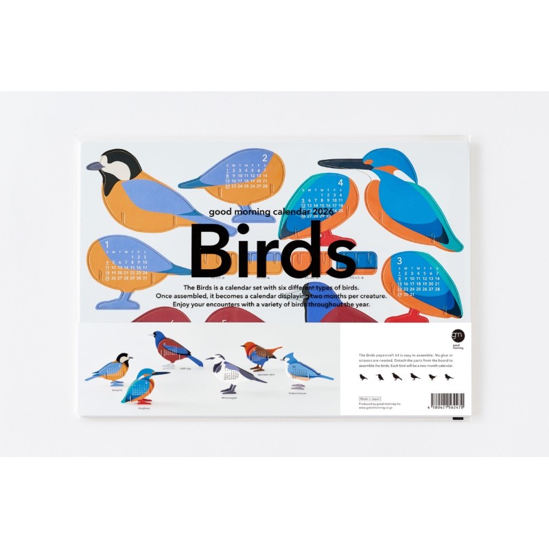 GM26BD Calendar Birds 2026