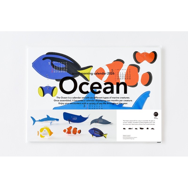 GM26OC Calendar Ocean 2026