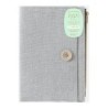 I273GY Yuru Log Cloth Cover Grey