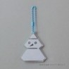 TU011SM Reflector Charm Snowman Clear