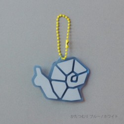 TU011SN Reflector Charm Snail Blue