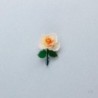 TU012RS Pixel Flower Badge Rose