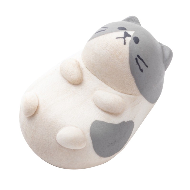 GR010GW Cat Chopstick Rests Grey/White