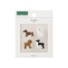 I289DG Mini Magnets 4-pce Dog