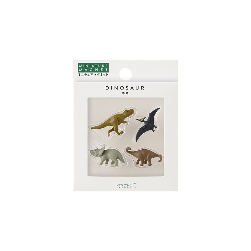 I289DS Mini Magnets 4-pce Dinosaur