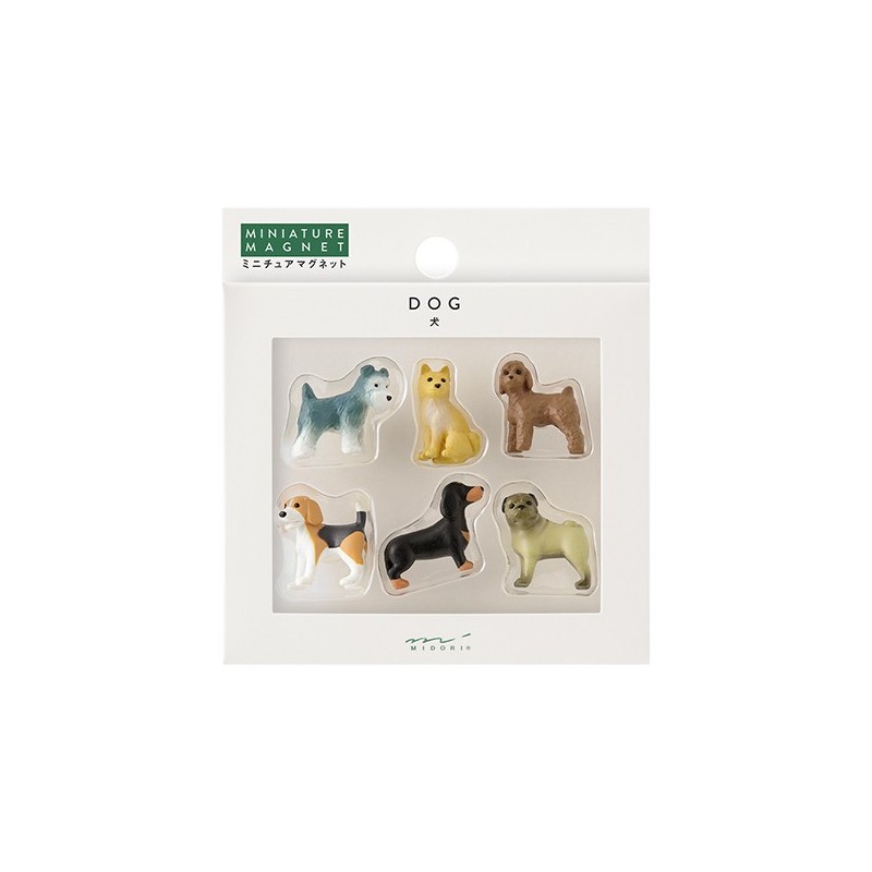 I290DG Mini Magnets 6-pce Dog