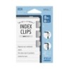 I205SSV Index Clips Small Silver