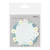 I237WW Sticky Notes White Wreath