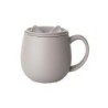 PO013GY Neko Cat Mug with Lid Grey