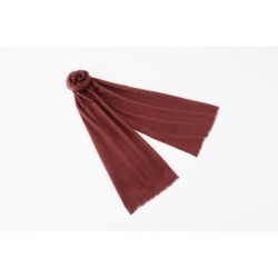 OR006BD Coloured Scarf Bordeaux