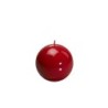GZ001RD Small Ball Candle 10cm Red
