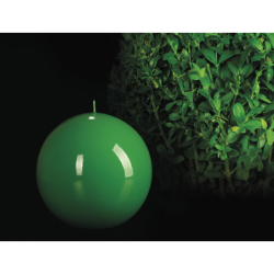 GZ001GR Small Ball Candle 10cm Green
