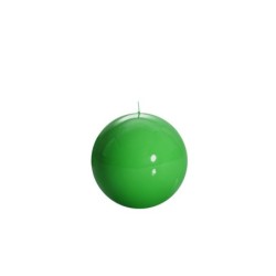 GZ002GR Medium Ball Candle 12cm Green